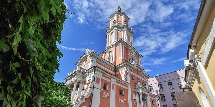 Храм петровского сановника Александра Меншикова в Москве