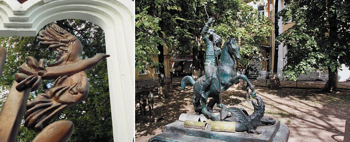 Необычные музеи и памятники Москвы: Любовь и искусство - Прогулки