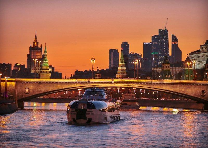Речной трамвай в Москве