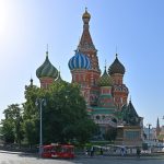 Храм Василия Блаженного и памятник Минину и Пожарскому на Красной площади
