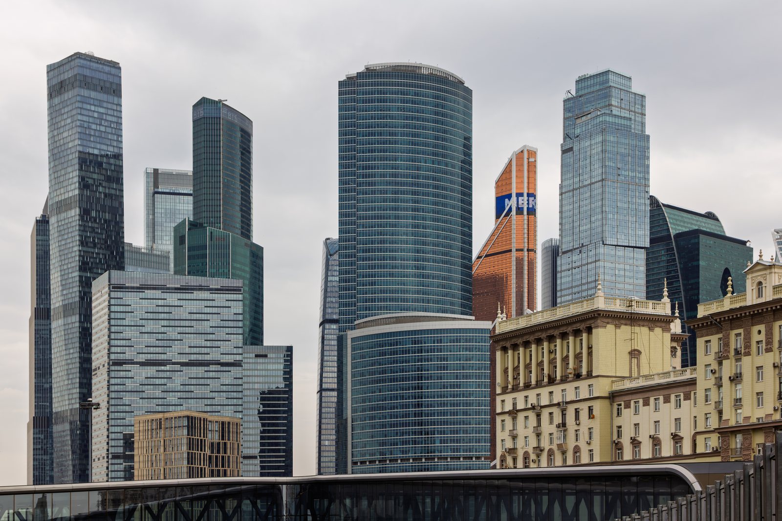 Башни делового центра Москва-Сити