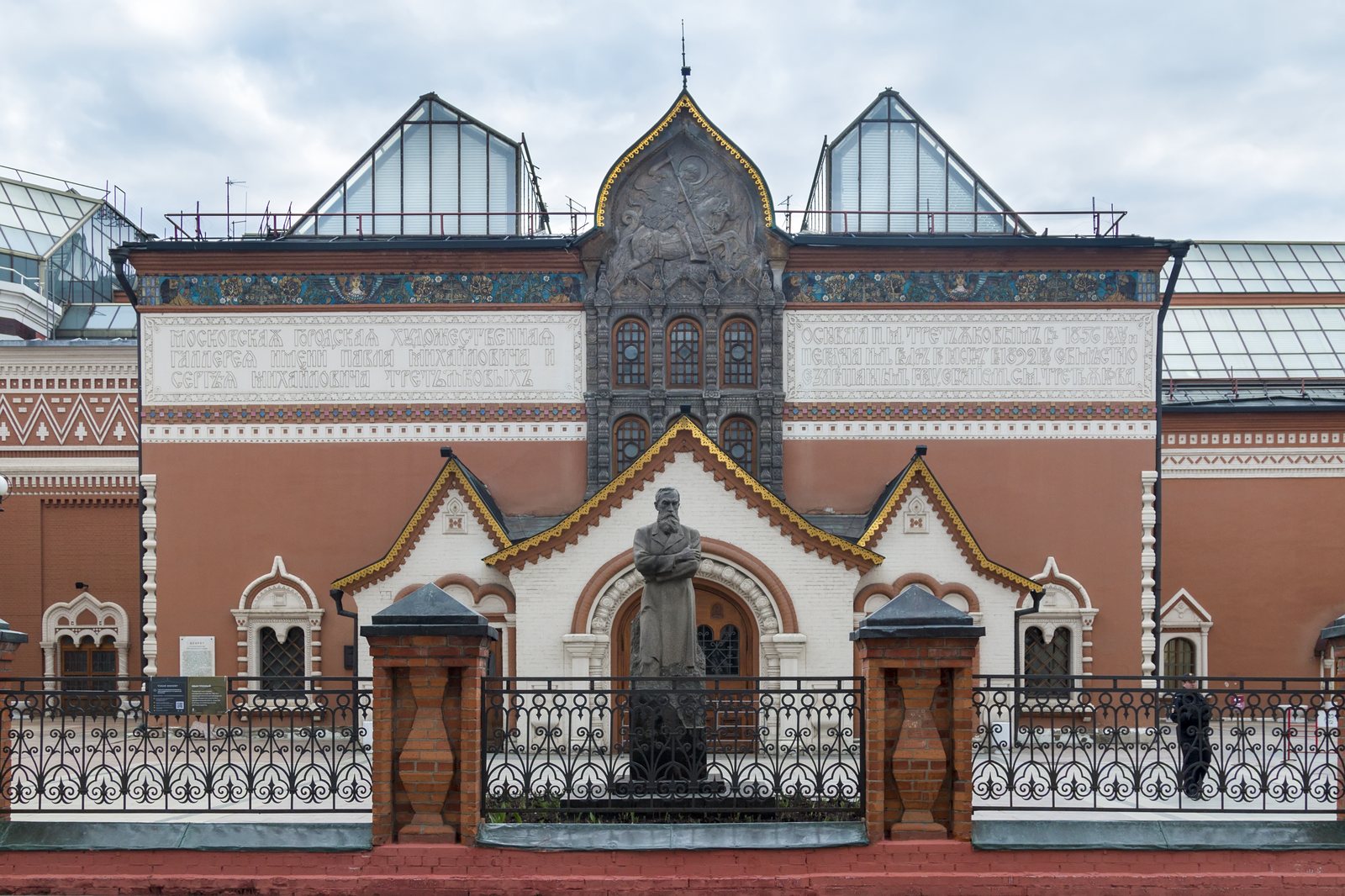 Главное здание Третьяковской галереи в Лаврушинском переулке